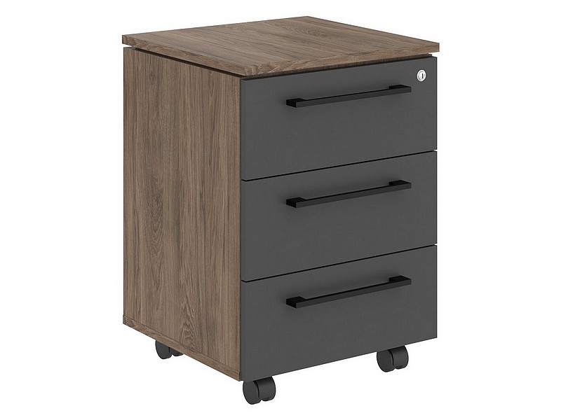 Кабинет руководителя MORRIS TREND MMC-3D Тумба подкатная 3 ящ. ц/з