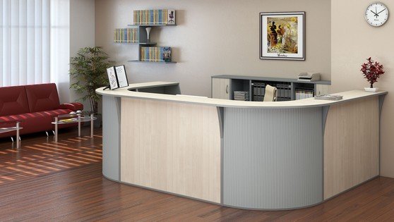 Стойка-ресепшн для офиса RIVA
