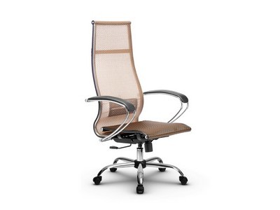 Кресло руководителя МЕТТА B-1m-7/К131 хром 17833