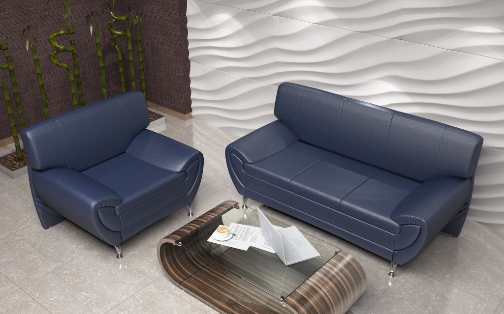 3-местный офисный диван Орион - вид 3