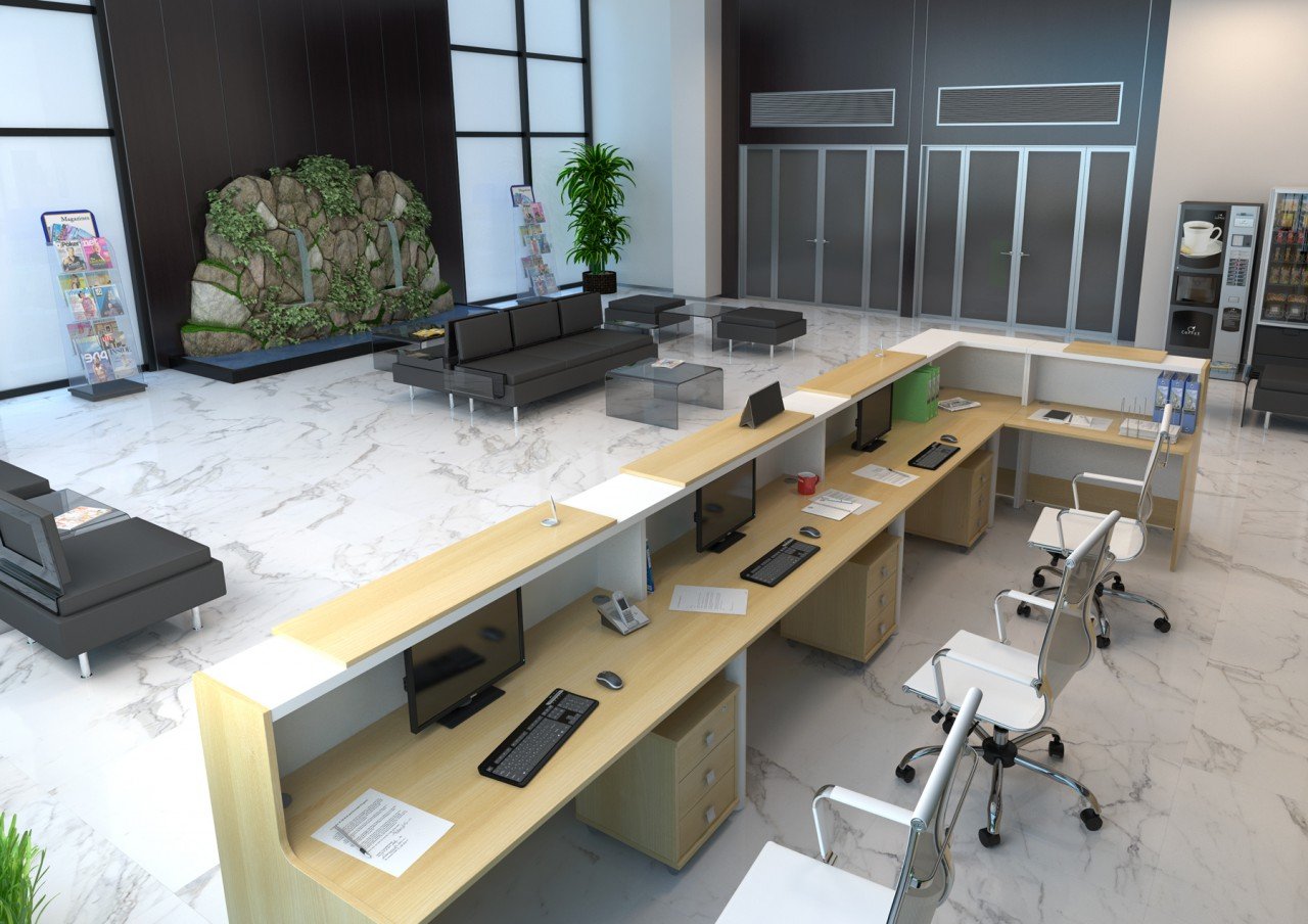 Современная стойка-ресепшн Style - вид 3