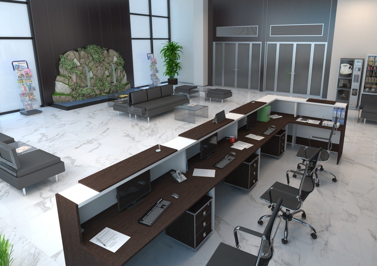 Современная стойка-ресепшн Style - вид 7