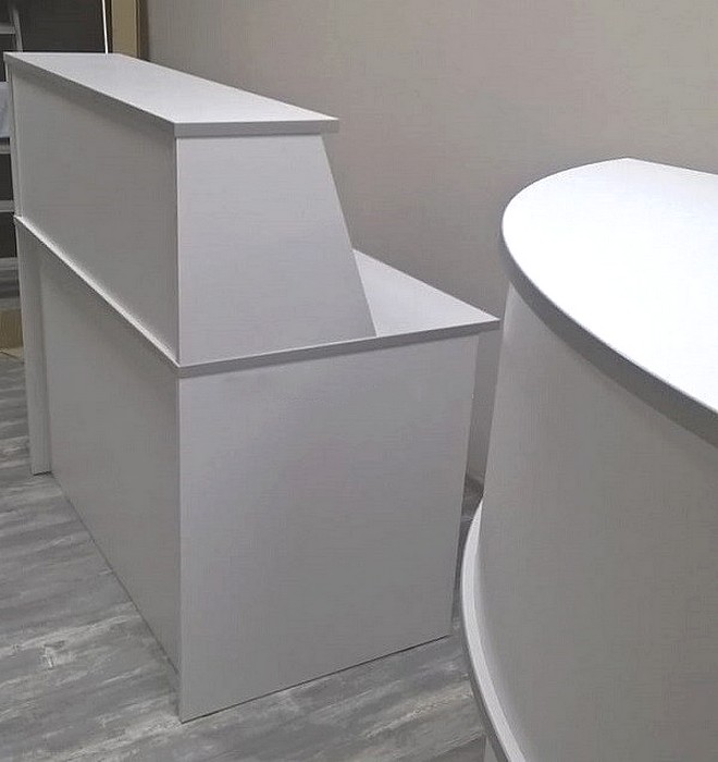 Современная стойка-ресепшн ЭДЕМ-2 - вид 9