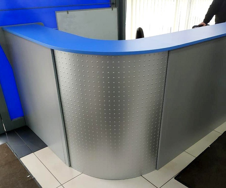 Современная стойка-ресепшн ЭДЕМ-2 - вид 6