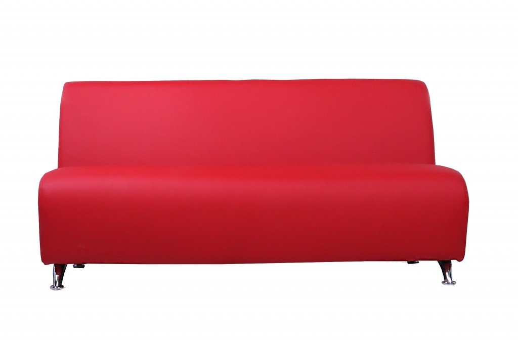 Диван для офиса эконом Интер хром - вид 4