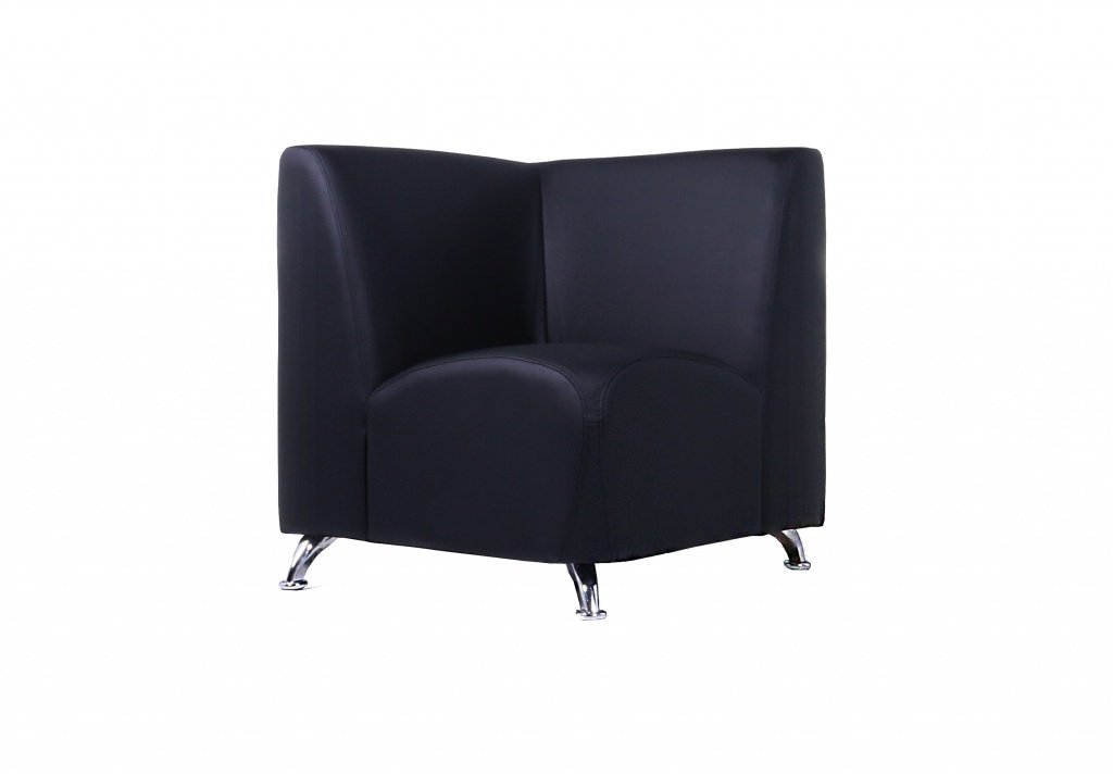 Диван для офиса эконом Интер хром - вид 7