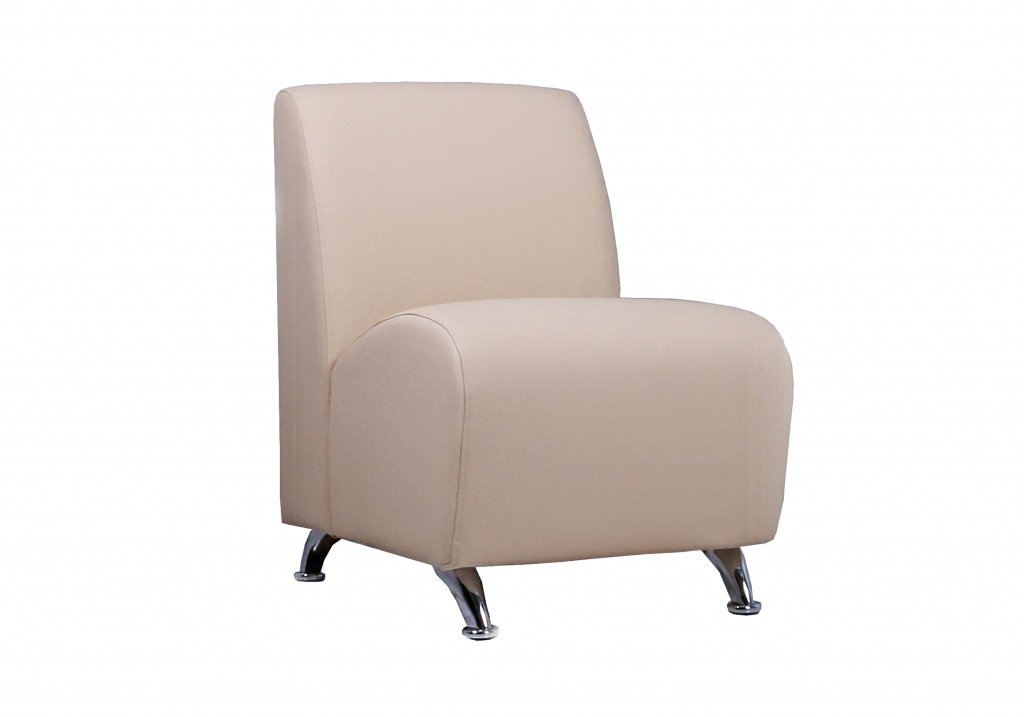 Диван для офиса эконом Интер хром - вид 5