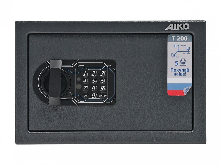 Офисный сейф &laquo;AIKO Т 200 EL&raquo; - вид 4