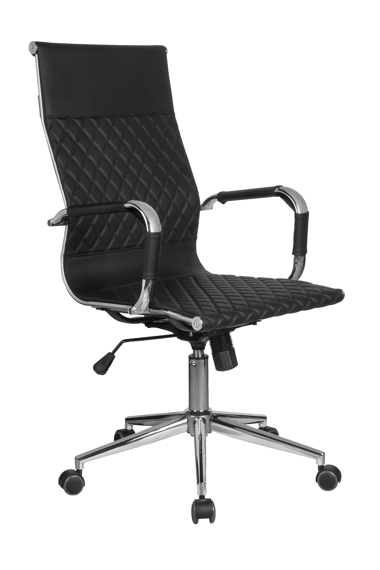 Чёрное кресло руководителя Riva Chair 6016-1 S - вид 9