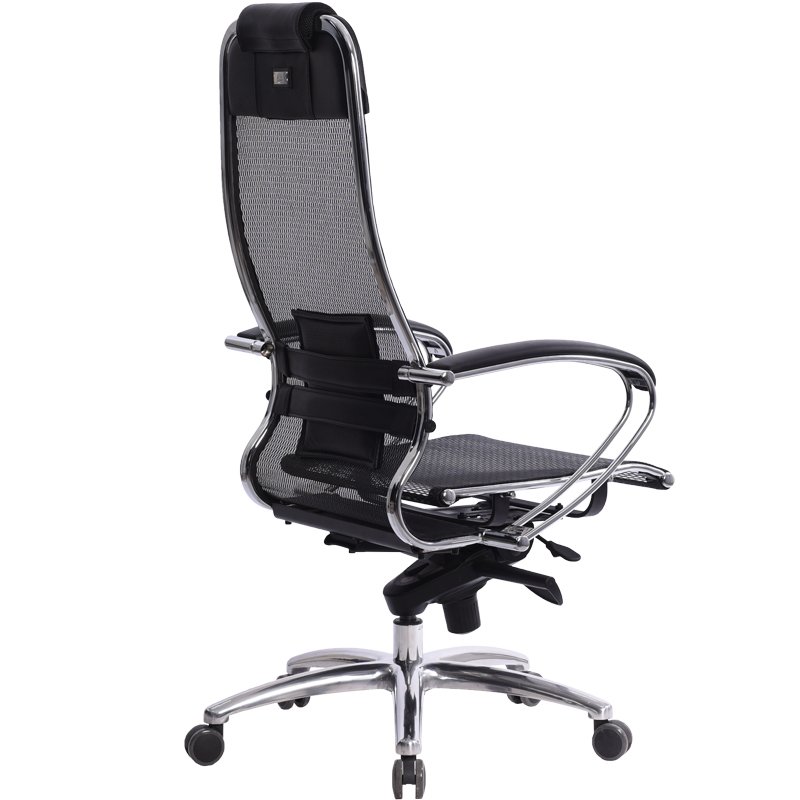 Чёрное кресло руководителя SAMURAI S-1.04 - вид 4