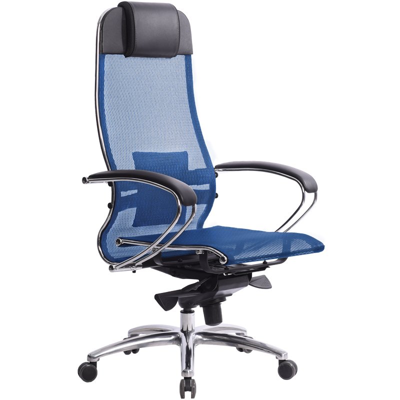 Чёрное кресло руководителя SAMURAI S-1.04 - вид 3