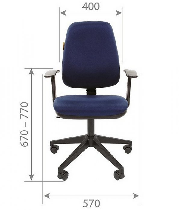 Кресло офисное CHAIRMAN CH-661 - вид 9